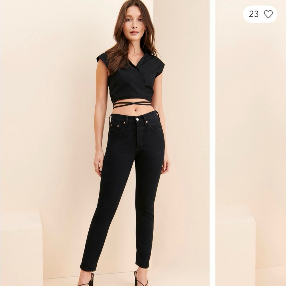 Levi Premium Skinny 501s size 28